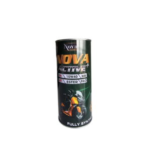 DẦU NHỚT XE MÁY CAO CẤP – XE TAY GA – SN 10W40 – 0.8 LÍT– NOVA ACTIVE+