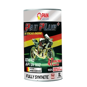 DẦU NHỚT XE MÁY CAO CẤP – XE SỐ – SN 10W40 – 1LÍT– PAN PLUS+
