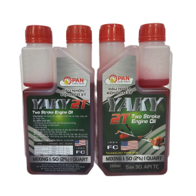DẦU NHỜN ĐỘNG CƠ 2T YAKY– SAE 30 – API TC – JASO FC – 500ML