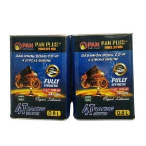 DẦU NHỚT XE MÁY CAO CẤP – XE SỐ – SN 10W40 – 0.8 LÍT– PAN PLUS+