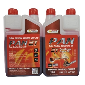 DẦU NHỜN ĐỘNG CƠ 2T PAN – SAE 30 – API TC – JASO FC – 1 LÍT
