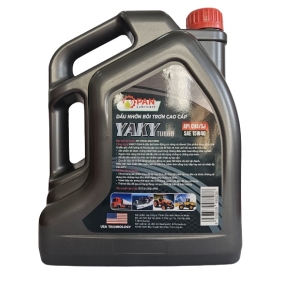 DẦU ĐỘNG CƠ XE Ô TÔ 4T – YAKY CH4 15W40 – 4 LÍT