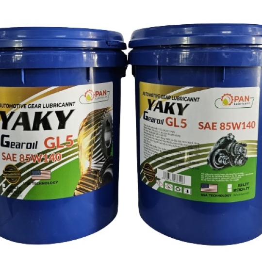 DẦU CẦU HỘP SỐ 140 GL5 – YAKY – 18 LÍT